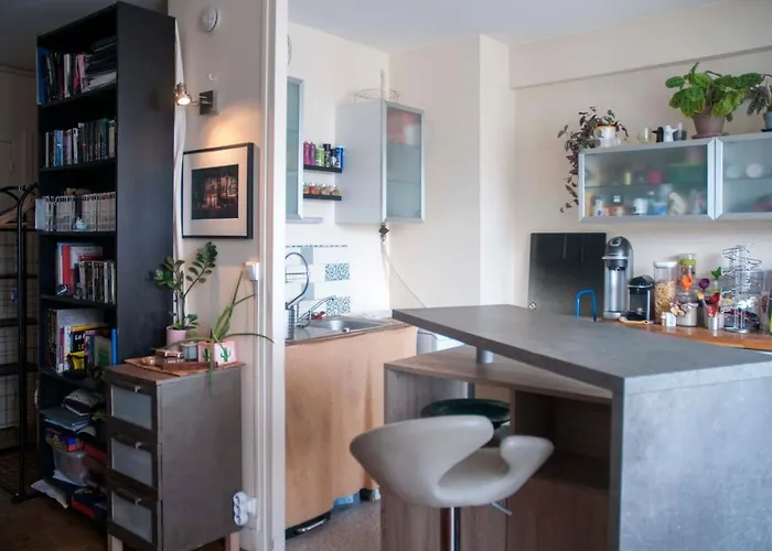 34m With Balcony In The Heart Of Apartman *